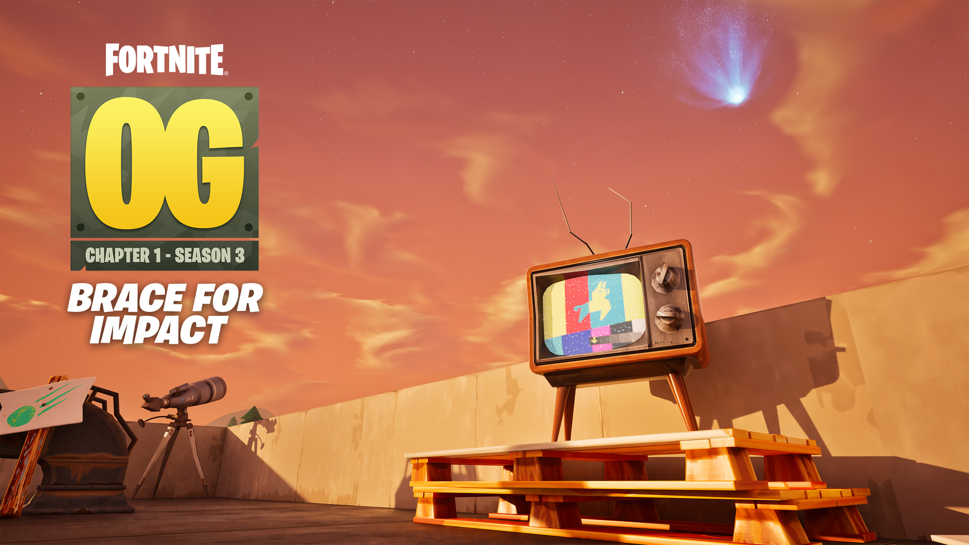 Fortnite Chapter 1 Season 3 Meteor OG