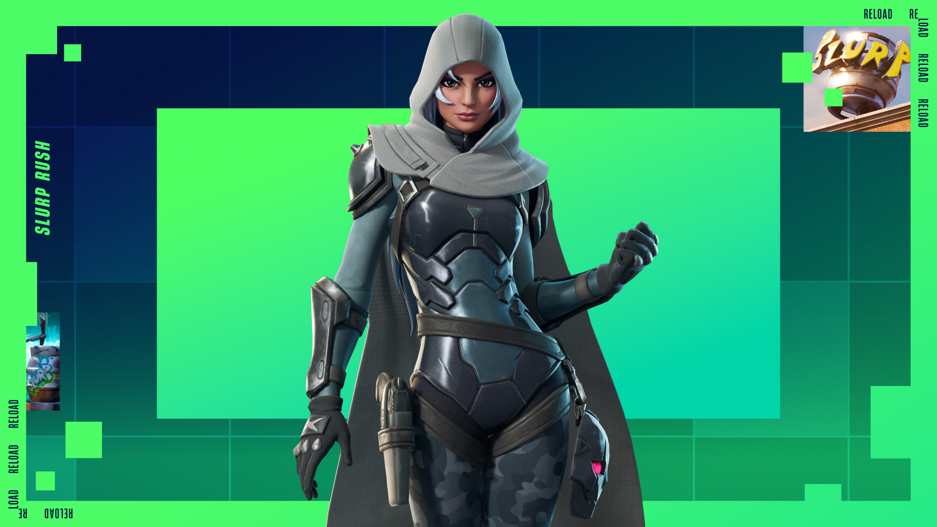 Fortnite Reload Slurp Rush Vanguard Zadie Outfit