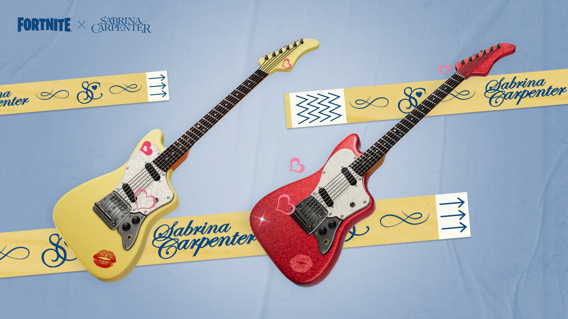 Fortnite SC Electric Guitar and Blush Style