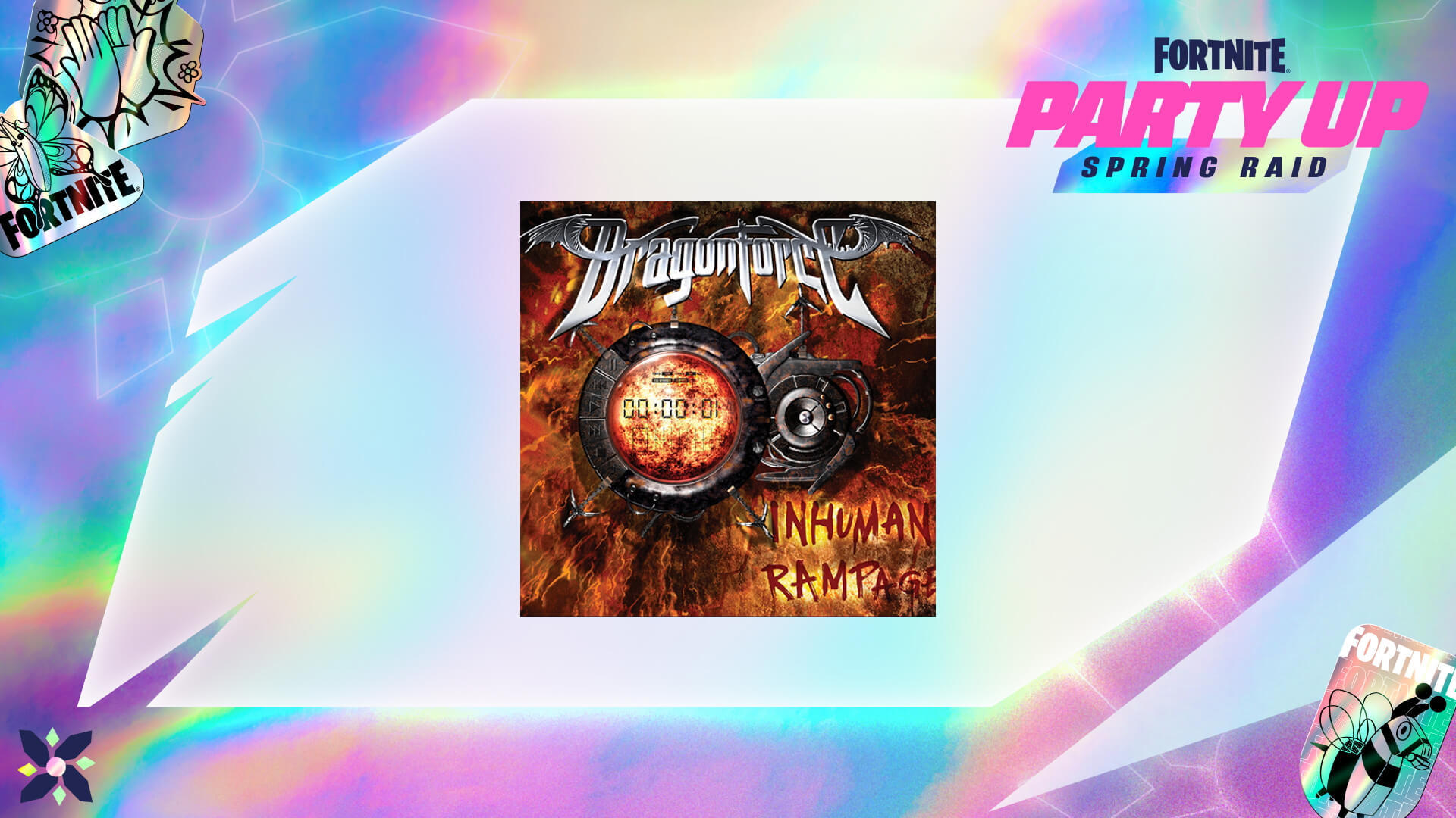 Fortnite Through the Fire and Flames Jam Track